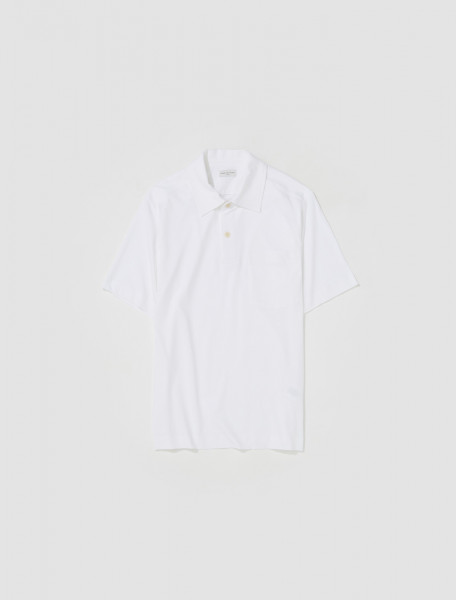 Helder Regular Fit Polo T-Shirt in White