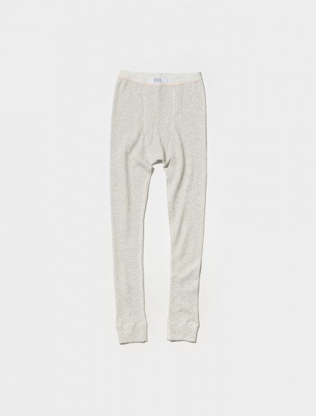 ERL03UW02_3 ERL WAFFLE LONG JOHNS IN GREY