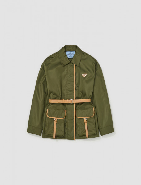 Prada - Re-Nylon Jacket in Khaki - 292169_1WQ8_F0466