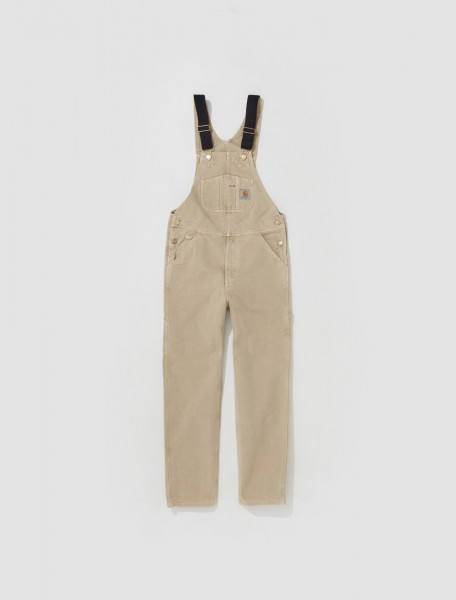 Bib Overall in Dusty H Brown
