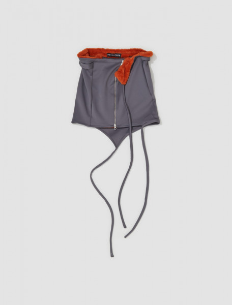 Ottolinger - Softshell Zip Skirt in Grey - 405501