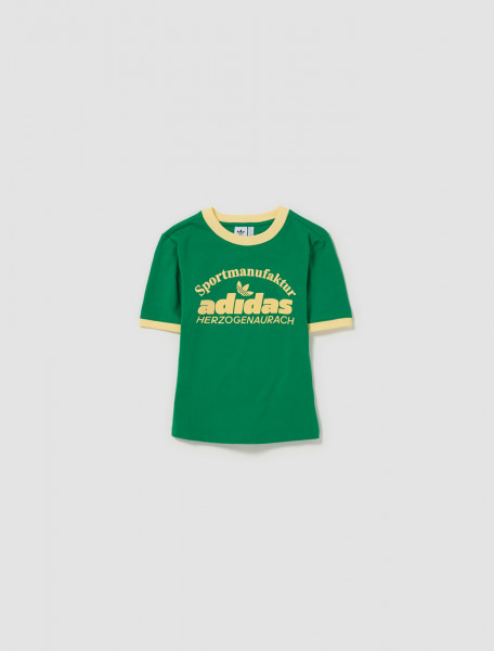 Adidas - Retro Graphics T-Shirt in Green - IR6084