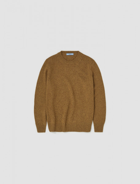 Prada - Wool Crewneck Sweater in Olive Green - P24A3Z_13XA_F0393