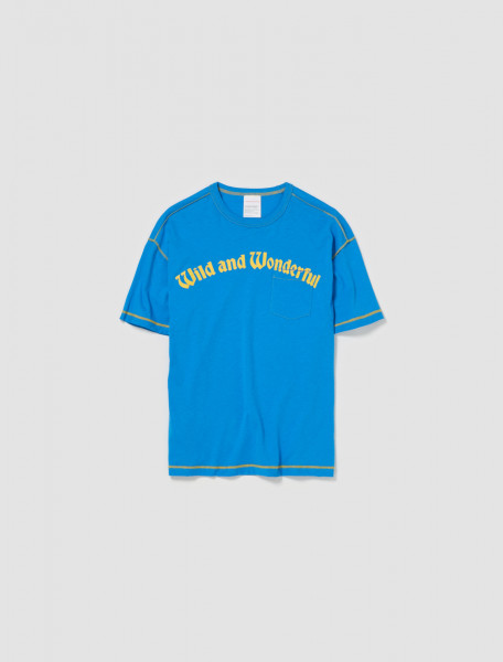 Stockholm Surfboard Club - Box T-Shirt in Blue - U1000036