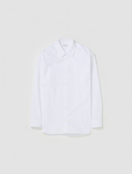 Dries Van Noten - Croom Loose Fit Shirt in White - 231-020709-6321-001
