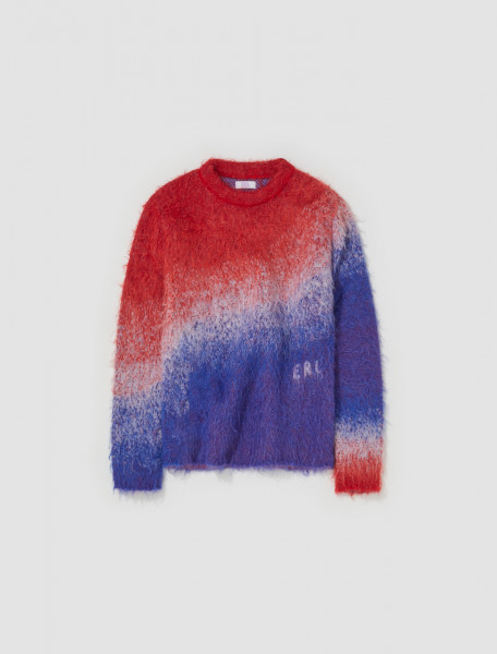 ERL - Degrade Gradient Sweater in Blue & Red - ERL06N005