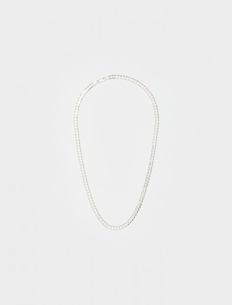 CHAIN_3 SILVER 925 STERLING SILVER MEDIUM CHAIN LINK NECKLACE