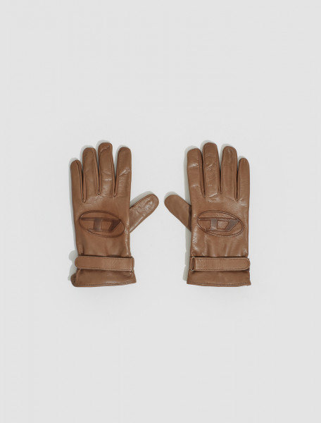 DIESEL   DERMONT LEATHER GLOVES IN BROWN   A08257_0SGAL_7EA