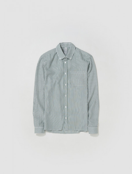 ANOTHER ASPECT - Shirt 1.0 in Evergreen Stripe - AS_ES_S