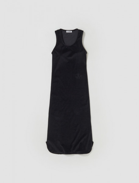Jil Sander - Plush Jersey Dress in Black - J40CT0119_J20024_001