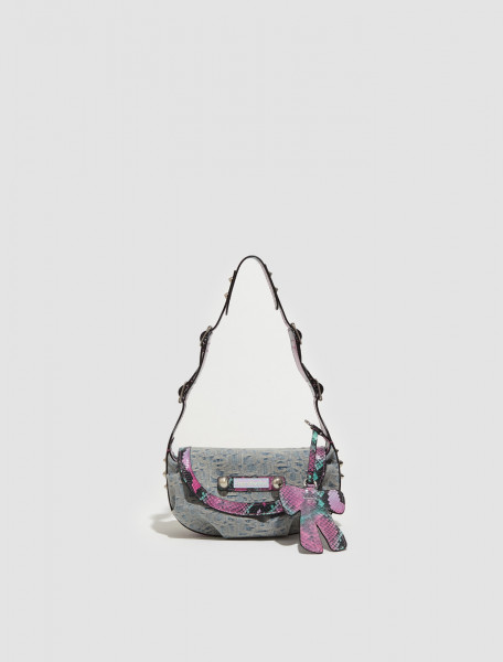 Acne Studios - Shoulder Bag in Light Blue & Pink - A10212-AZB000