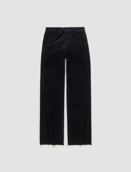 Rier - Classic Trousers in Black Corduroy - TRS13