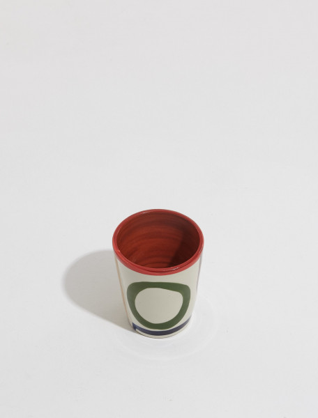 LRNCE - Handpainted Cups "Green Circle" - 1002773